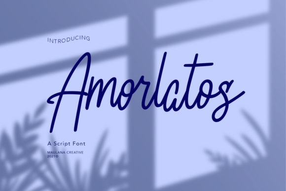 Amorlatos: A Delicate Script Font