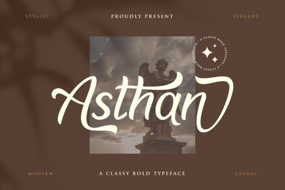 Asthane: A Script Font for Web Design