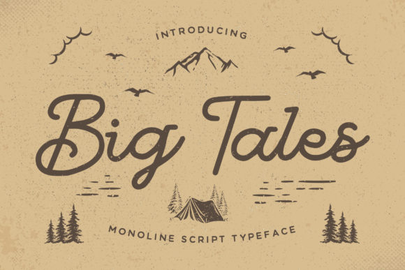 Big Tales: A Font for Bold Campaigns