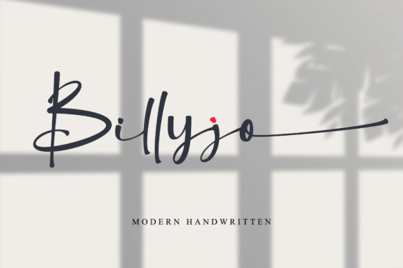 Billyjo: A Vintage Script Font for Business
