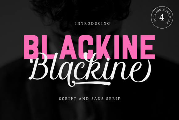 Blackine: Vintage-Inspired Font for Crafters
