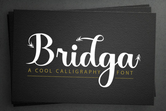 Bridga: A Script Font for Modern Design