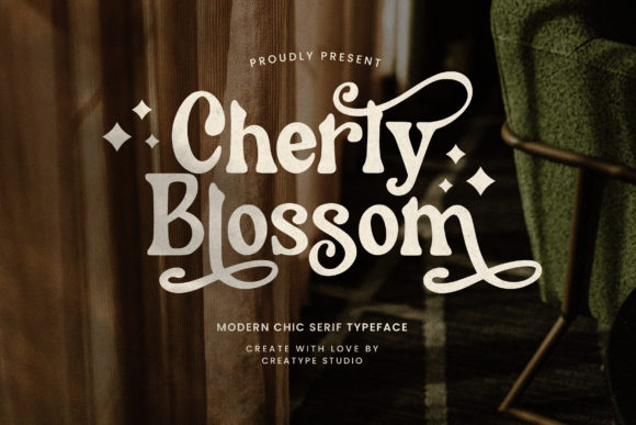 Cherly Blossom: A Bold Serif for Campaigns