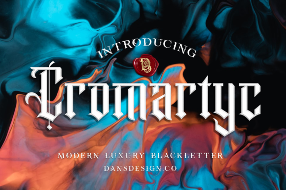 Cromartyc: A Bold Blackletter Font for Web Design