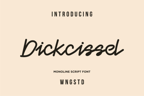 Dickcissel: A Vintage Script for Web Design
