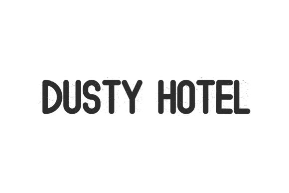 Dusty Hotel Font: Vintage Style for Modern Design