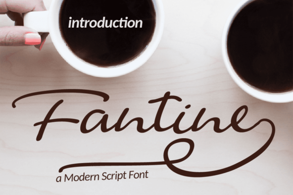 Fantine: A Vintage Script Font That Elevates Digital Branding