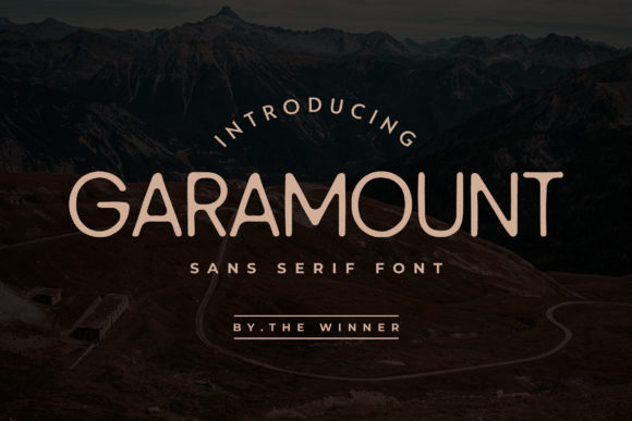 Garamount: A Vintage Sans Serif for Creative Campaigns