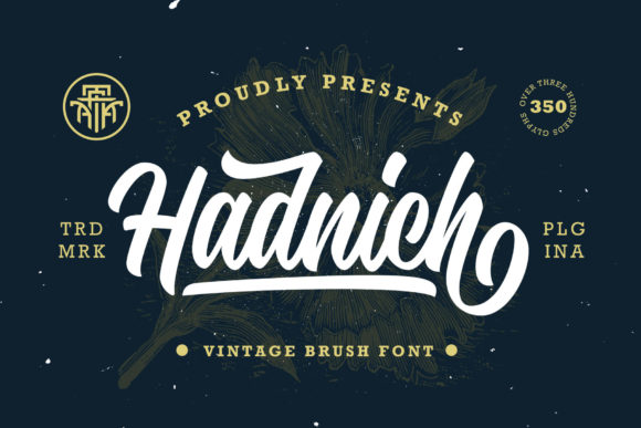 Hadnich: A Script Font for Real Projects