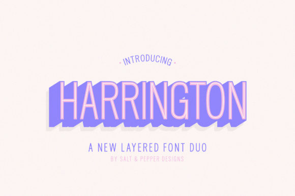 Harrington Family Font: Timeless Sans Serif for Web Design