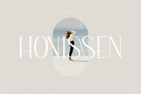 Honissen Font: Modern Serif for Web Design