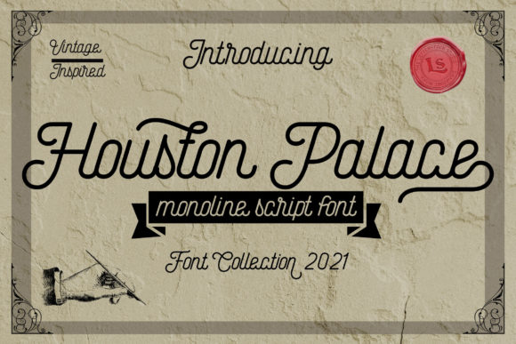 Houston Palace: A Vintage Script Font for Business