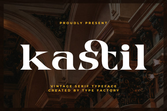 Kastil: A Bold Serif Font for Business