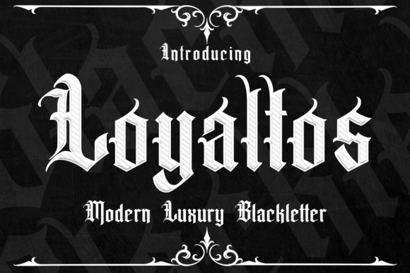 Loyaltos Font: Bold Vintage for Digital Campaigns