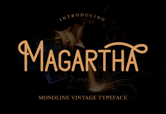 Magartha: A Vintage Sans Serif Font