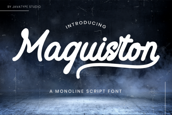 Maguiston: A Vintage Script Font for Modern Marketing