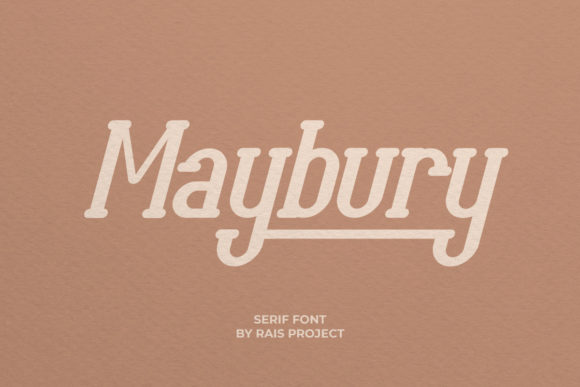Maybury: A Vintage Serif Font for Elegant Design