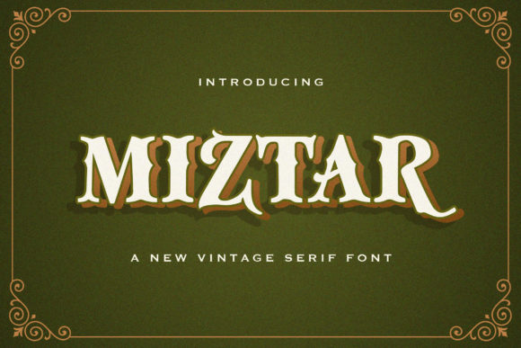 Miztar: A Blackletter That Earns Its Place