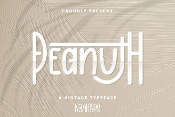 Peanuth: A Vintage Sans Serif for Web Design