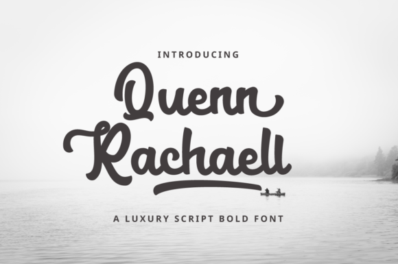 Quenn Rachaell: A Vintage Script for Branding