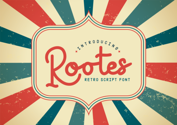 Rootes: A Vintage Script Font for Modern Marketing