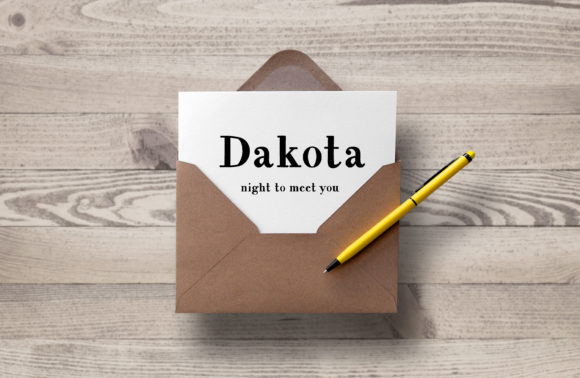 The Dakota: A Vintage Serif for Business Branding
