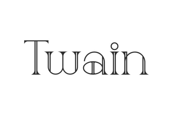 Twain: A Vintage Serif Font for Business